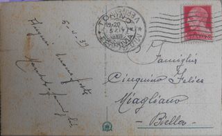 Cartolina (TO) 1939