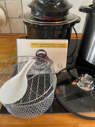 Olla GM H Deluxe + Cabezal horno + Cubeta Slowpot