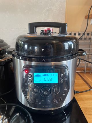 Olla GM H Deluxe + Cabezal horno + Cubeta Slowpot