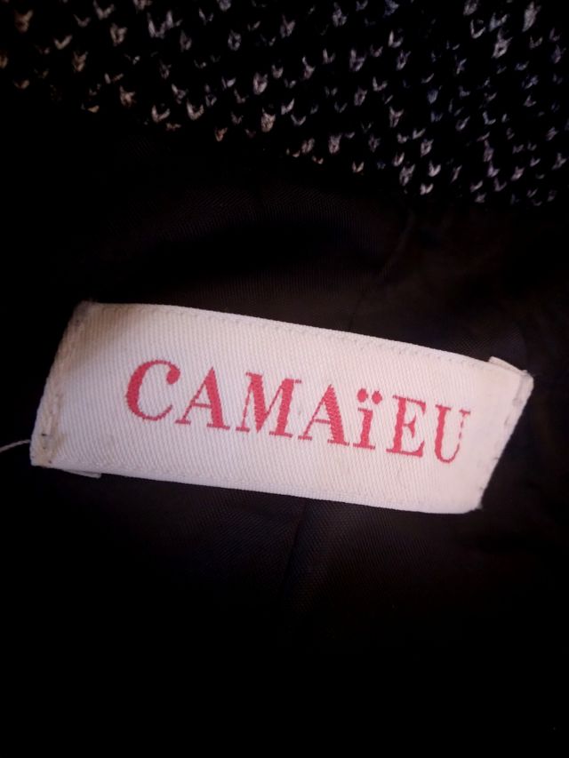 Cappotto lana/cotone Camaïeu TG.S