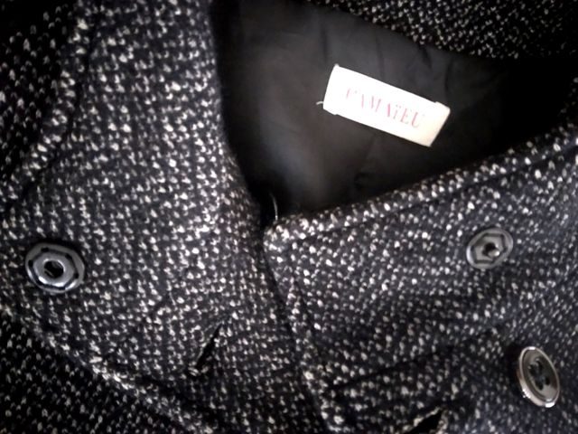 Cappotto lana/cotone Camaïeu TG.S