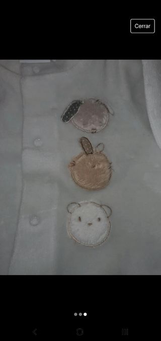 NUEVO! Pijama pelele cambrass talla 0