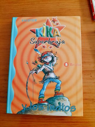 Lote de 5 libros de Kika Superbruja.