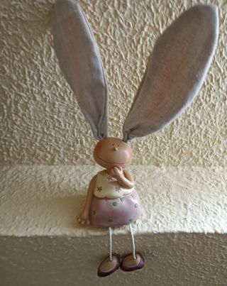 Pareja de figuras de porcelana