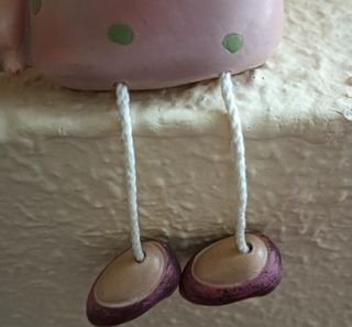 Pareja de figuras de porcelana