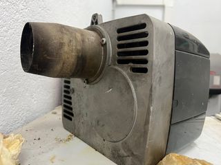 Caldaia a legna in carbonio e diesel