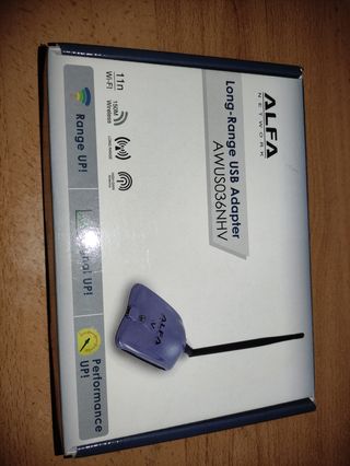 Adaptador USB WIFI ALFA  AWUS036NHV