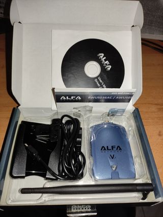 Adaptador USB WIFI ALFA  AWUS036NHV