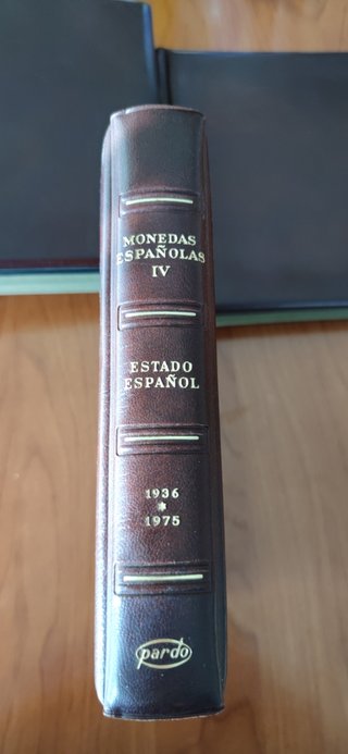 Álbum Pardo Estado Español Completo excepto PLATA