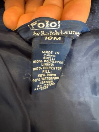 Chaqueta niño