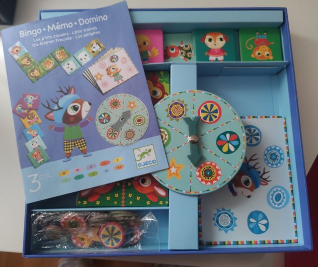 Juego Bingo Memo Domino