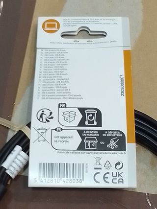 9 cables de impresora a usb