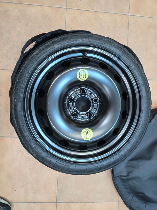 Rueda repuesto bmw galleta