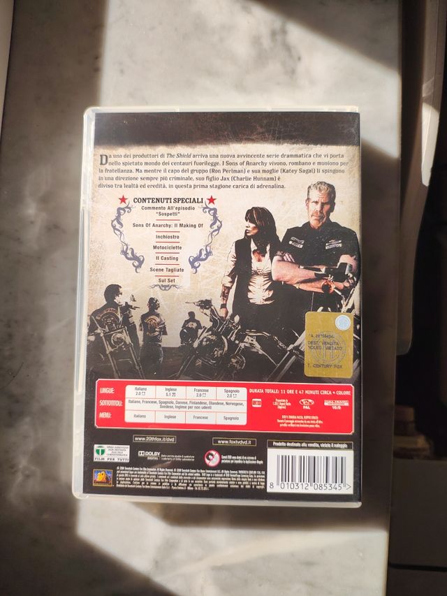 Sons of anarchy DVD stagione 1 completa
