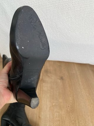 Botas de piel altas