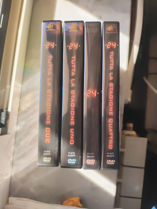Cofanetti Dvd 24 stagioni da 1 a 4