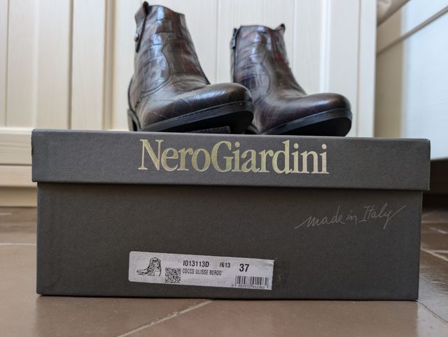 Stivaletti donna Nero Giardini 37 bordò