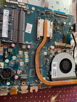 Placa base hp 15-a