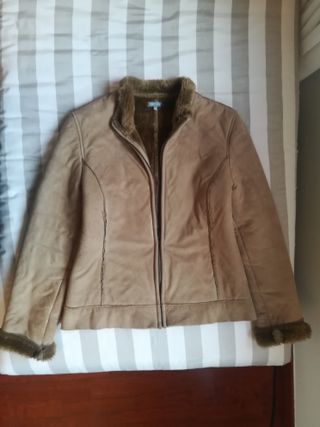 Montone ecologico donna beige