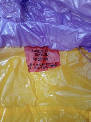 Chubasquero para niña 7-10 años