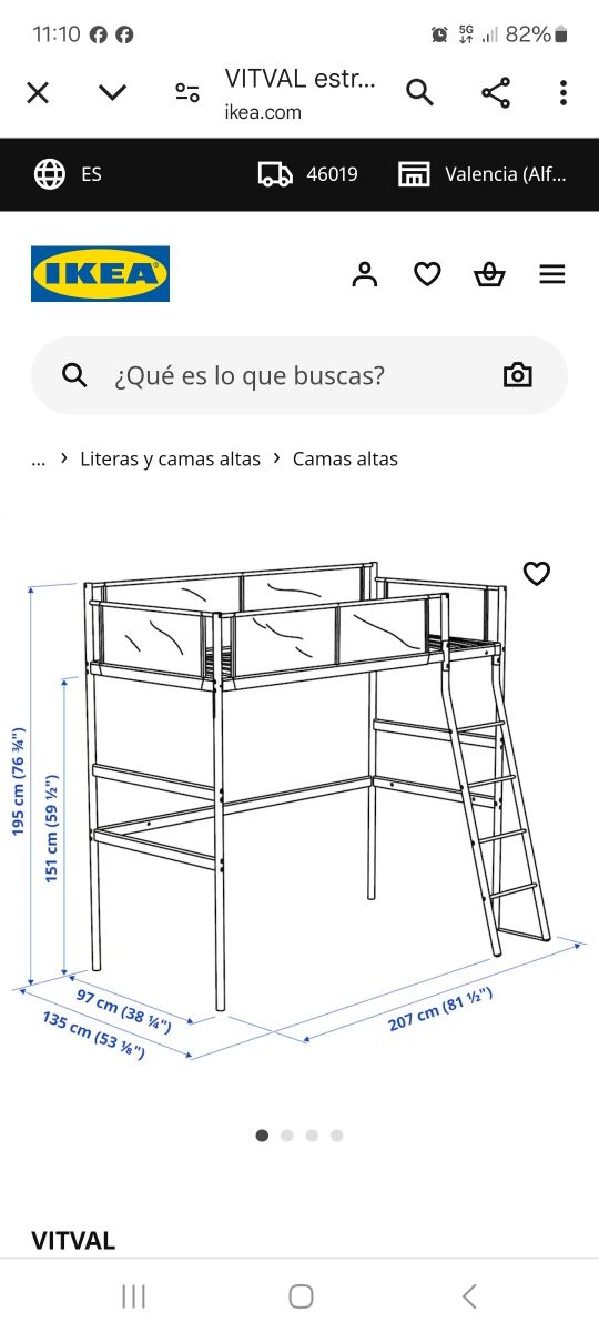 Litera infantil Ikea