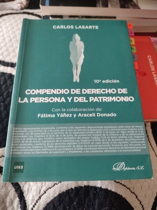 Derecho persona y patrimonio