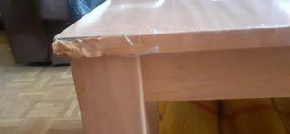 Mesa comedor elevable