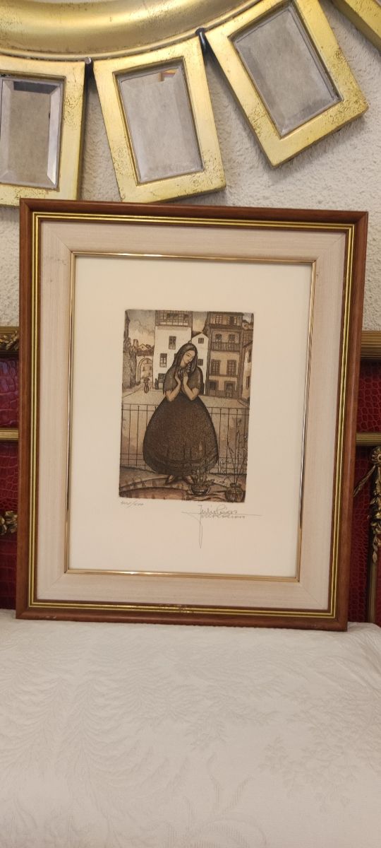 Grabado Julio Prieto Nespereira