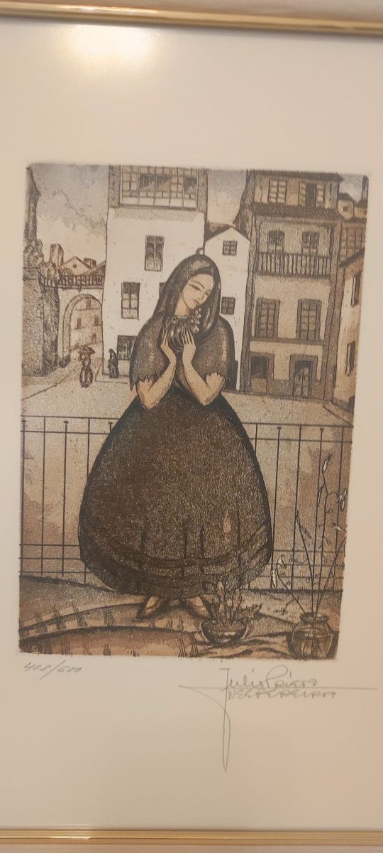 Grabado Julio Prieto Nespereira