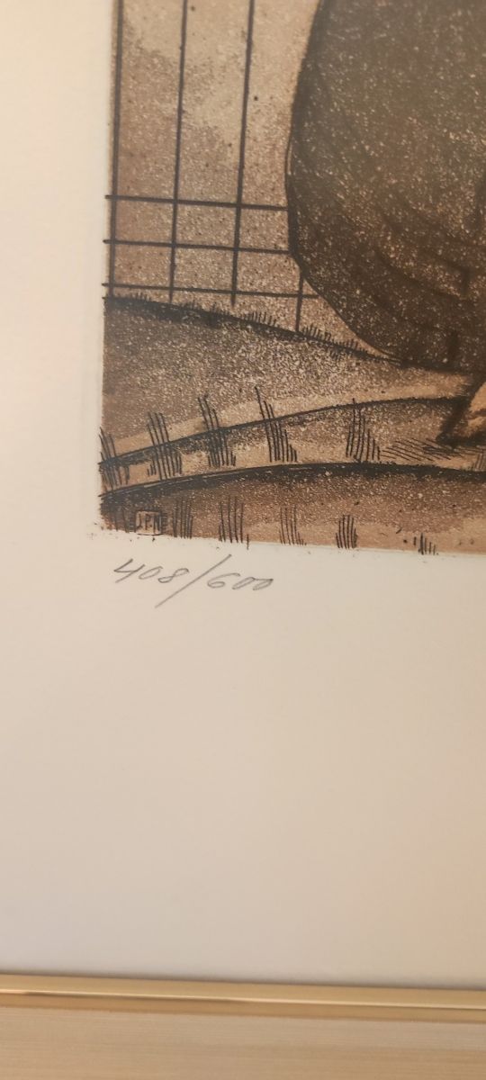 Grabado Julio Prieto Nespereira