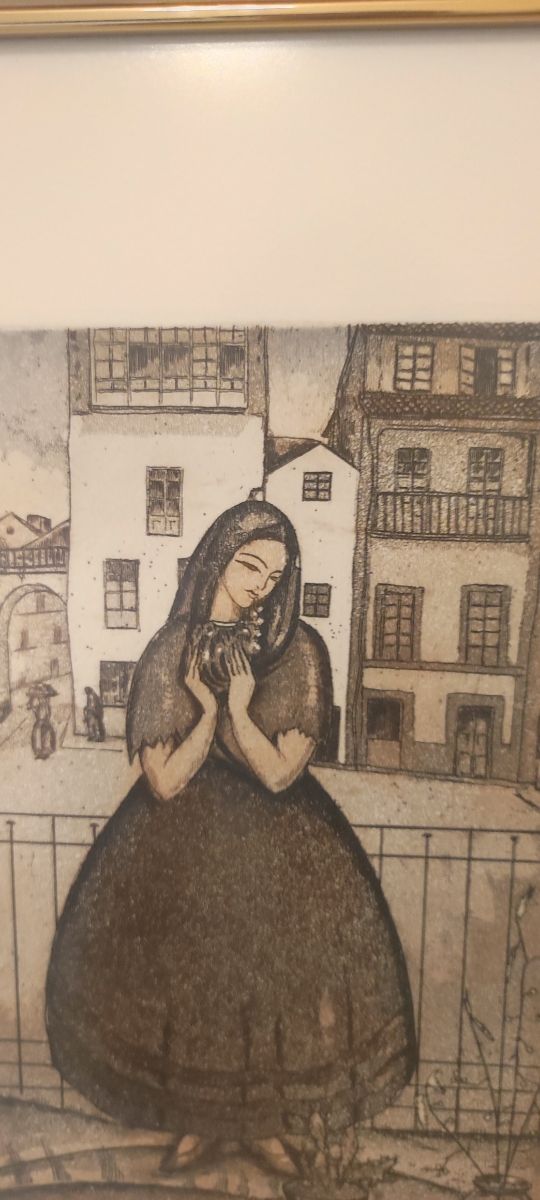 Grabado Julio Prieto Nespereira