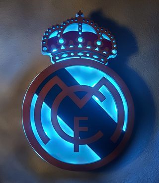 Logo Real Madrid led