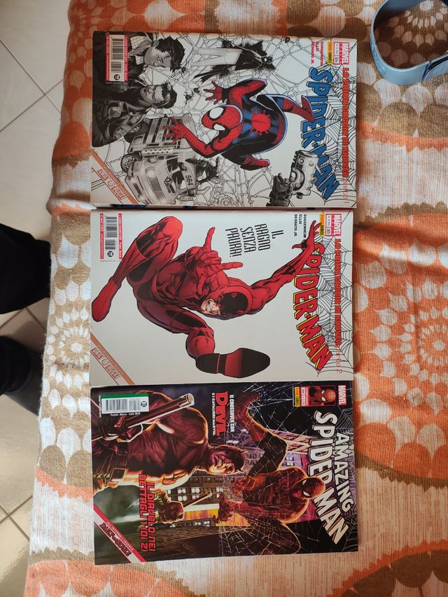 3 albi Spiderman crossover con Daredevil