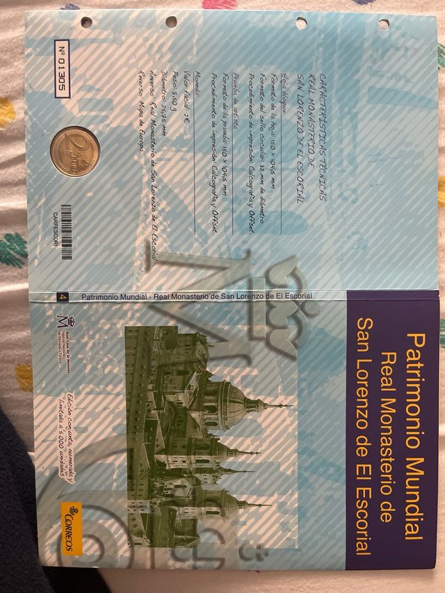 Monedas de 2 euros carteras