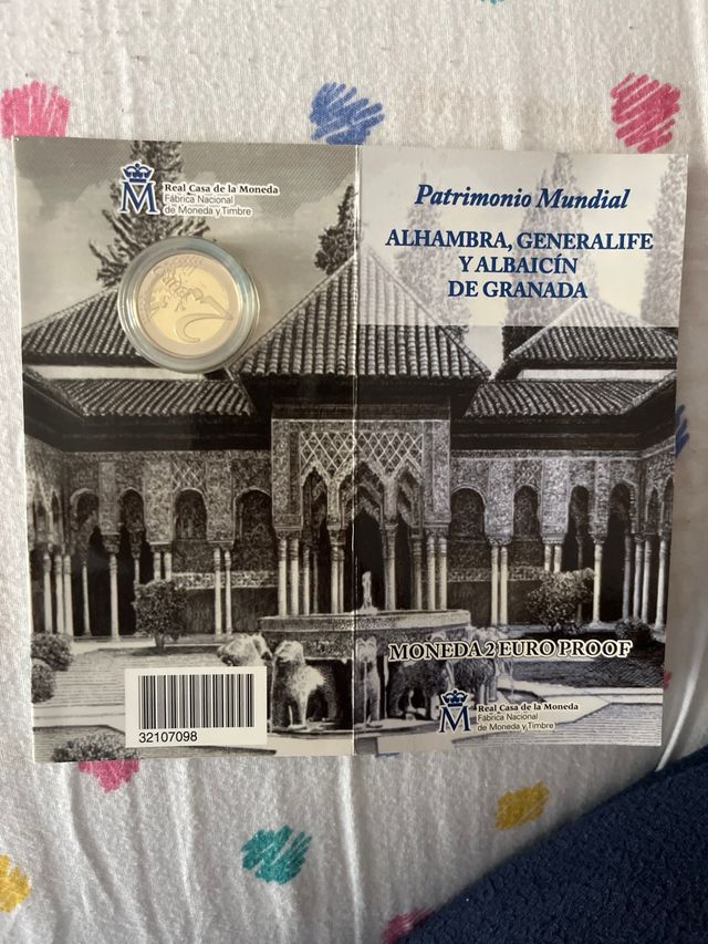 Monedas de 2 euros carteras