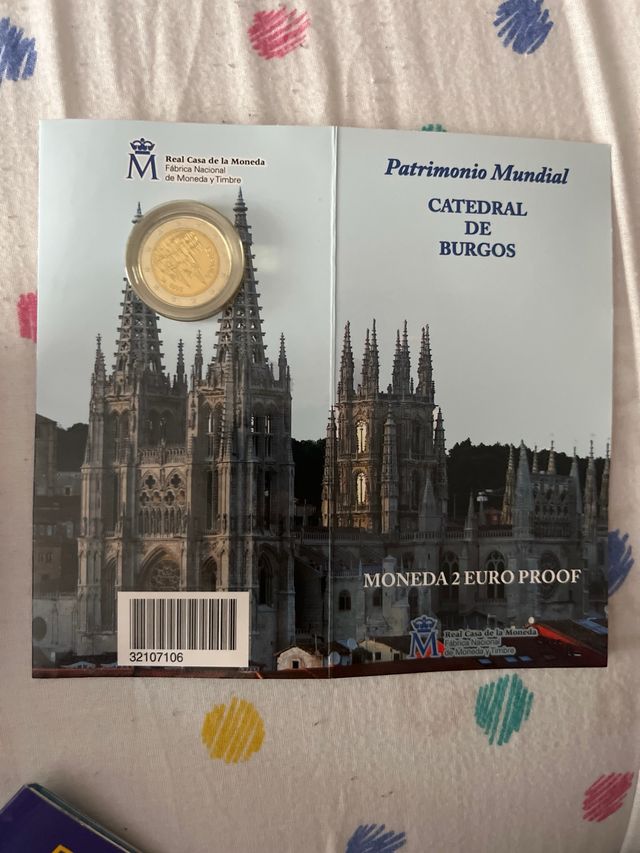 Monedas de 2 euros carteras