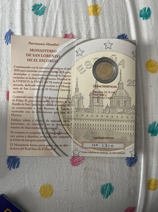 Monedas de 2 euros carteras