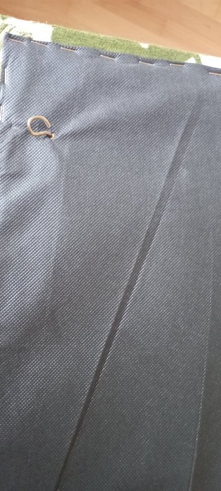 Cabecero cama 150cm tapizado tonos verde