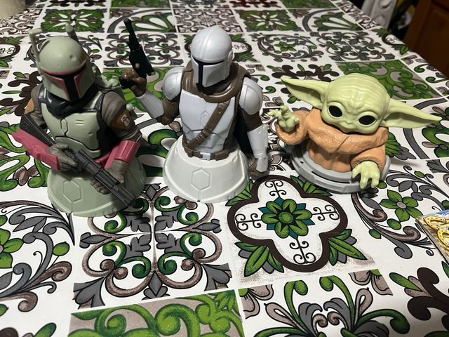 Personaggi mandalorian star wars kinder