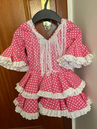 Vestido flamenca niña