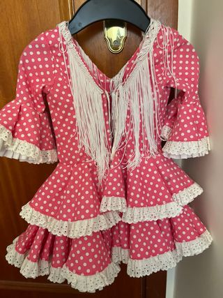Vestido flamenca niña