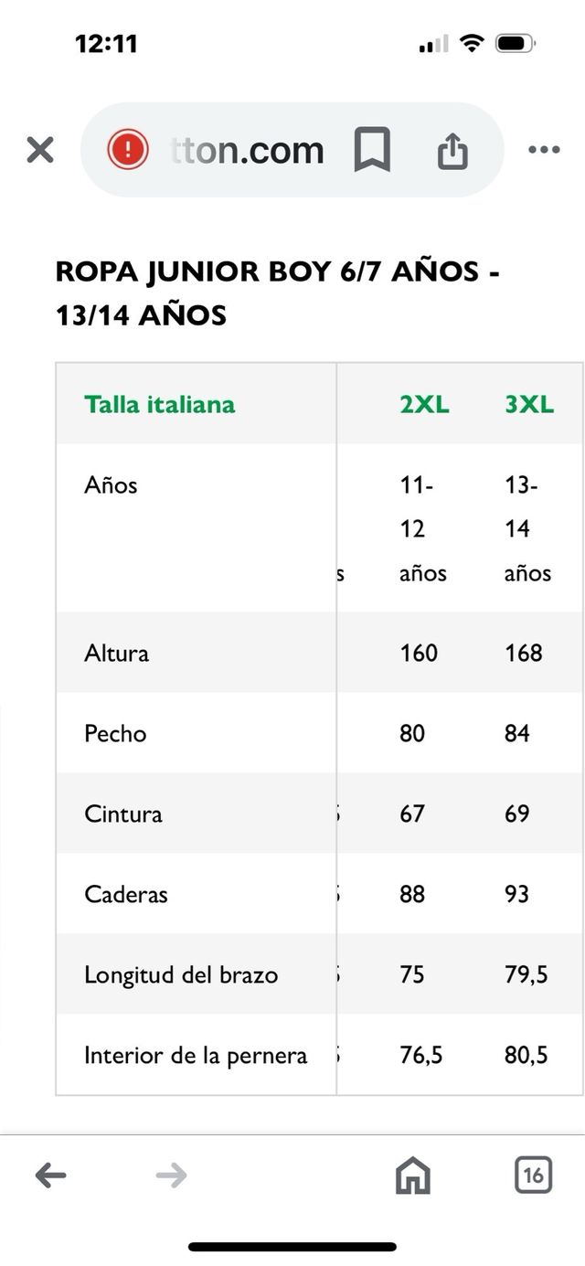 Abrigo ligeto niño Benettton,Talla 2XL