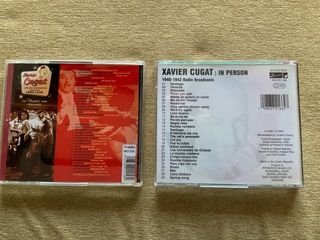 3 CD’S XAVIER CUGAT: IN PERSON 1940-1942/ABBE LANE