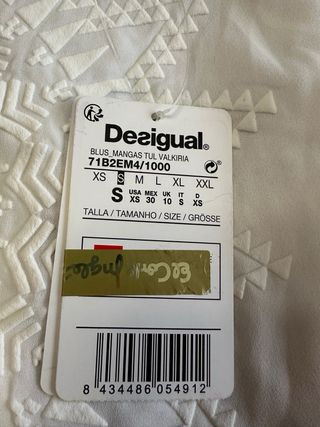 Blusa manga larga Desigual