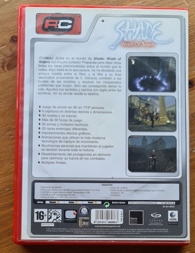 Juego PC Shade: Wrath of angels