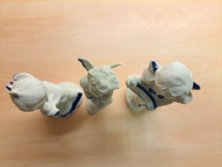 Statuine angeli in porcellana Porzellan Style