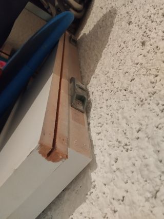 Puertas correderas madera y vidrio