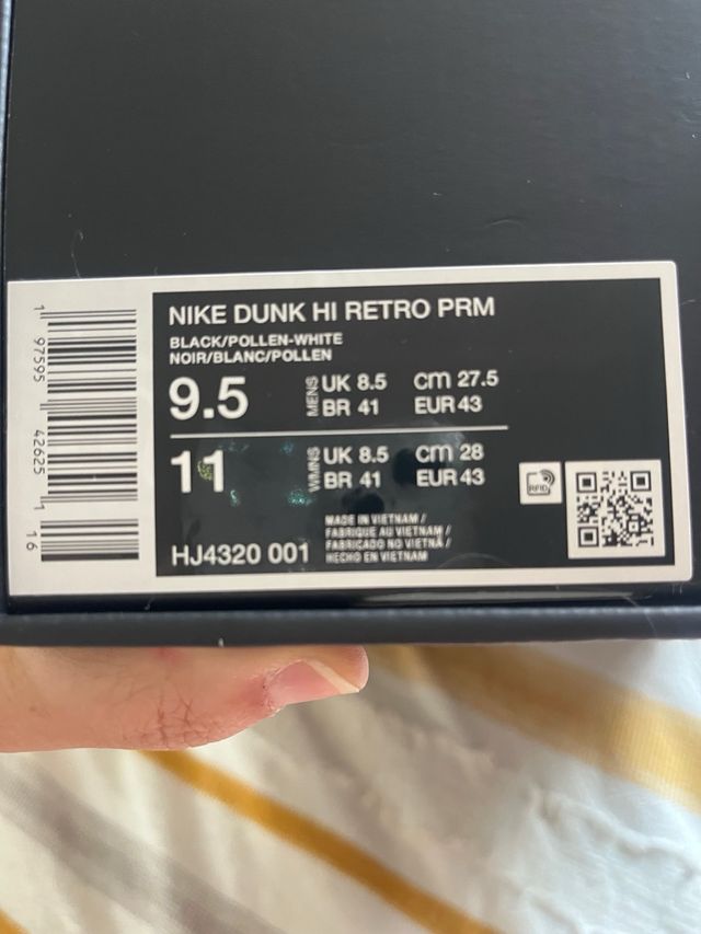 Nike Dunk high Wu-Tang