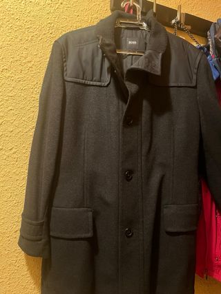 Chaqueton de Paño Hugo Boss con capucha estraible 