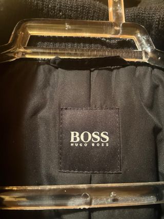 Chaqueton de Paño Hugo Boss con capucha estraible 